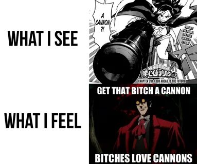 Alucard meme bitches love cannons