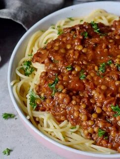 Vegan Bolognese Sauce Recipe (With Lentils) - Elavegan Recip