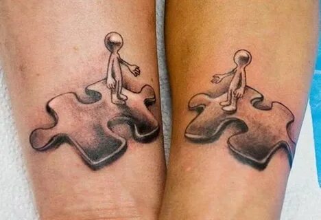 46 Puzzle Piece Tattoos With Connecting Pieces And Meanings 