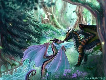 Wings of Fire - Tranquility - For April by Biohazardia on De