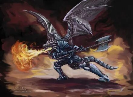 Dragonborn Fighter Dungeons and dragons, Fantasy creatures, 