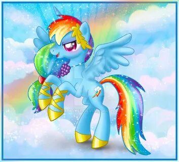 MLP: Rainbow Dash Alicorn Rainbow dash, Pony, Rainbow