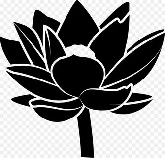 Black And White Flower png download - 982*936 - Free Transpa