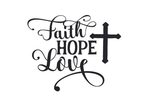 Faith Hope Love SVG Cut file by Creative Fabrica Crafts - Cr