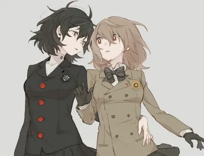 Akira & Akechi Genderbend Persona 5 anime, Persona 5, Person