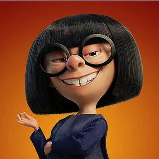 Edna Mode Disney Disney pixar movies, Disney images, Edna in