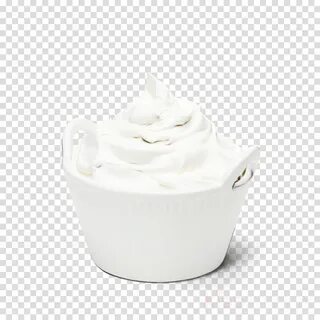 white cream crème fraîche whipped cream sour cream clipart -