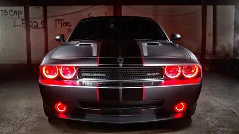 Demon eyed Dodge Challenger SRT Dodge challenger srt, Dodge 