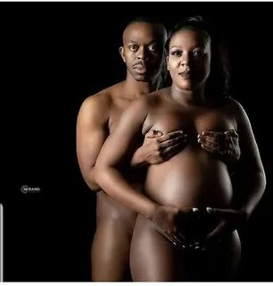 Nigerians React As Husband Joins Wife In An Unclad Pregnancy