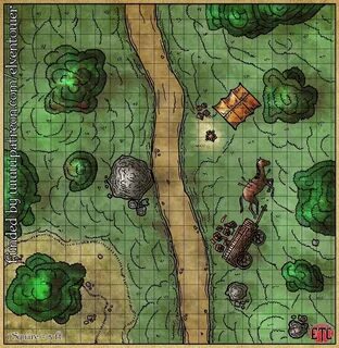 An ambush scene map Imaginary maps, Fantasy map, Map layout