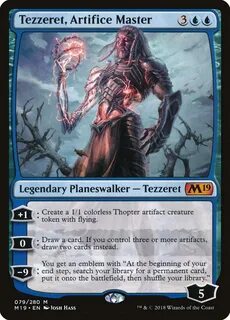 Tezzeret, Artifice Master Magic the gathering, Magic the gat