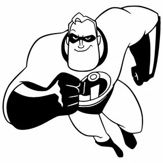 Free Coloring Page 26 Mar 2023 Mr Incredible