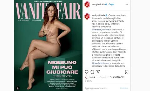 Vanessa Incontrada posa nuda: su Vanity Fair la foto contro 