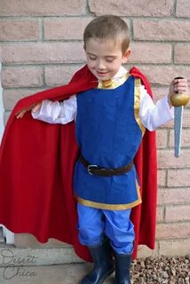 Easy DIY Snow White Prince Costume - Desert Chica