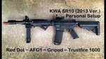 KWA SR10 (2013 Ver) Personal Primary & Setup AFG1 - Gripod -