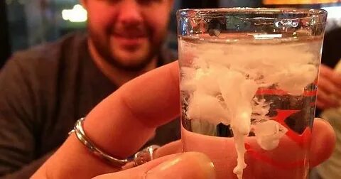 This drink is called "cum in a hot tub" - Imgur