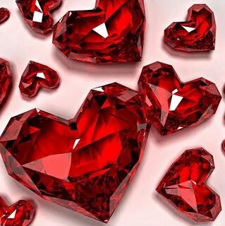 Pin by Bleu Beauty on Loose Diamonds Heart wallpaper, Red he