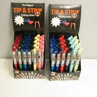 1 NEW TIP & STRIP FLOATY INK PENS NAKED NUDE MALE FEMALE STR