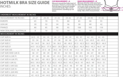 Size Chart Measure Bra Size u0026 Bra Size Chart How to Measure Your Bra Si...