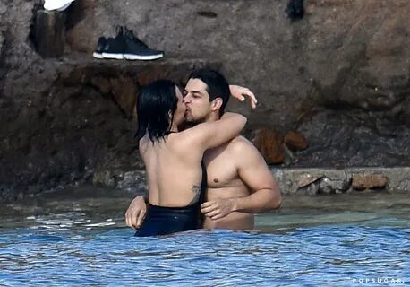 Demi Lovato and Wilmer Valderrama Kissing in St. Barts 2015 