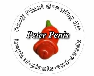 PETER "PENIS" Chilli Plant Growing Kit - Every Thing You Nee