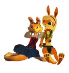 daxter and tess renders - Jak and Daxter foto (39922262) - f