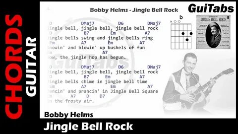 JINGLE BELL ROCK 🎸 🎄 🎅 - Bobby Helms ( Lyrics - GUITAR Chord