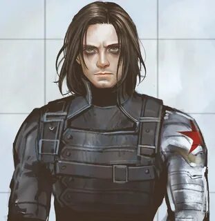 Winter Soldier, an art print by PRAWNM33 Bucky barnes fanart