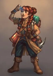 World of Warcraft Dwarf Explorer by Andya Dewakinnara Female