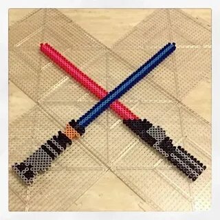 Lightsabers - Star Wars perler beads by beadyeyedsprites
