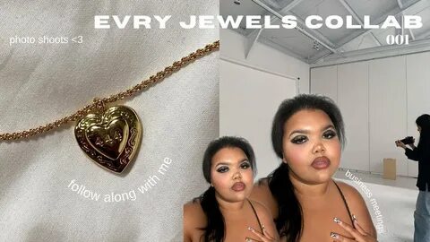 VLOG: creating my own jewelry moe black x evry jewels 👼 🏼 - Y