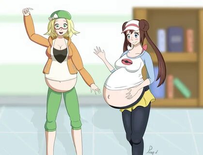 Pokemon Trainer May Pregnant Belly - pregnantbelly