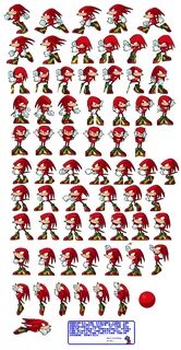 The Spriters Resource - Full Sheet View - Sonic Screensaver 
