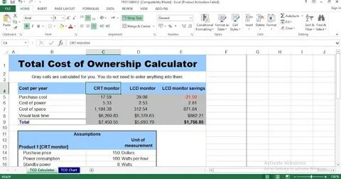 30+ Total Cost Of Ownership Template - Sample Templates