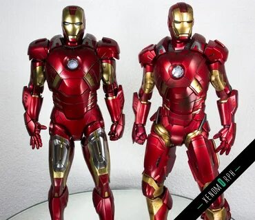 Hot Toys Iron Man Mark VII 7 diecast - 1/6 MMS500 D27 - phot