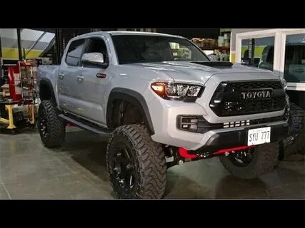 2017 TRD PRO Tacoma: 6" BDS, 35" Toyo MTs on 20x9 Fuel Rippe