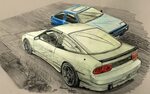 240sx Drawing at PaintingValley.com Explore collection of 24