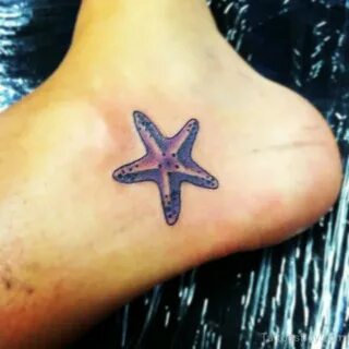 25+ Fantastic Starfish Tattoos On Foot