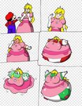 Princess Peach Super Mario Sunshine Rosalina, mario, food, h