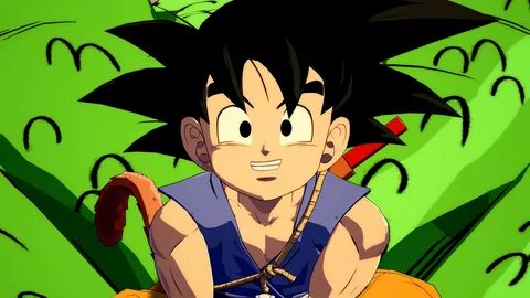 More screenshots of Kid Goku (GT) in Dragon Ball FighterZ