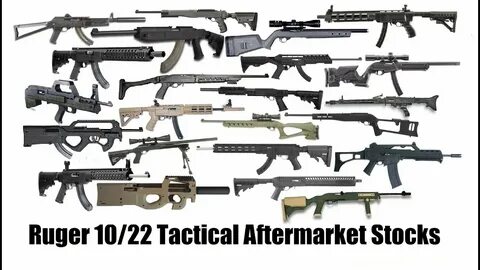 Ruger 10/22 Aftermarket Tactical Stocks - YouTube