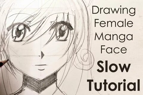 3000x2000 Drawing Easy Manga Girl Face Slow Tutorial.