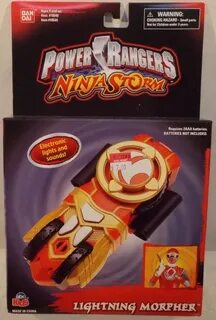 Power Ninja Storm - Lightning Morpher Lights & Sounds MISB R