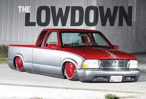 Bagged and Body-dropped '97 Chevy S-10 THE LOW DOWN - Street