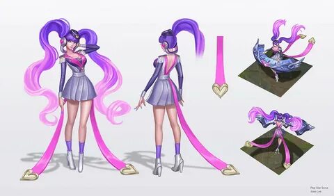 Jean Lee - Popstar Sona Skin Concept