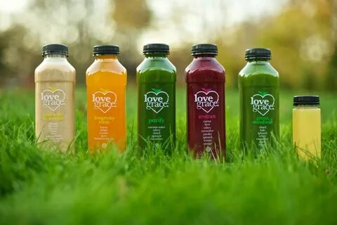 About Love Grace's Gourmet Raw Organic Cold Pressed Juices J