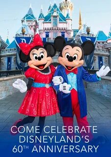 60th Anniversary Celebration Disneyland, Disneyland 60th ann
