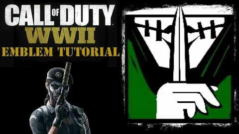 COD: WWII Emblem Tutorial-Caveira R6 - YouTube