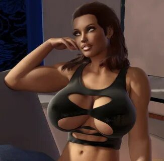 Huge boobs 3d 🌈 Ovewatch Huge Tits 3D Mei by TKO added secret BONUS.