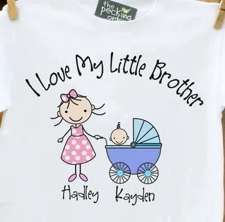 Big Sister shirt or even big brother I Love my little Etsy B